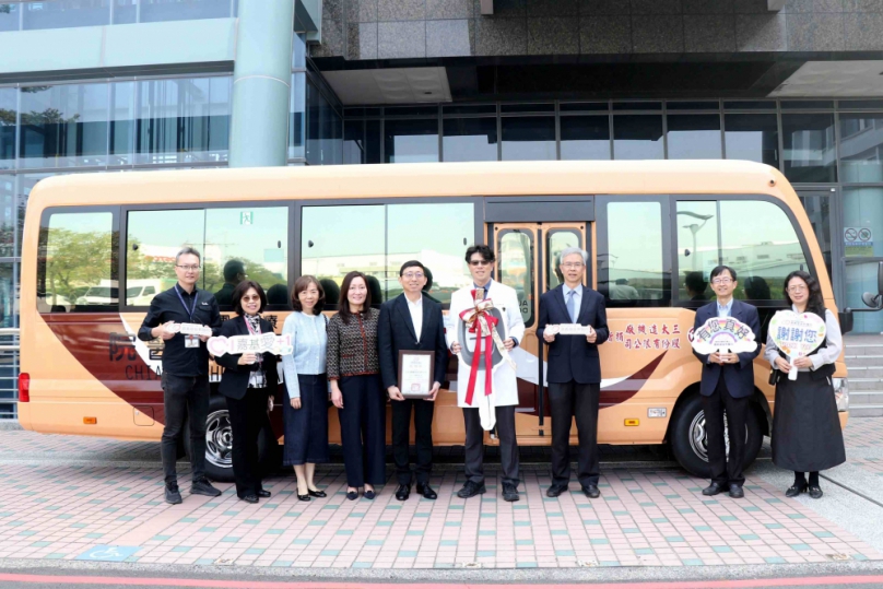 三太造機廠暖心回饋鄉里  捐贈嘉義基督教醫院醫療專車　提升偏鄉與行動不便長者的就醫路