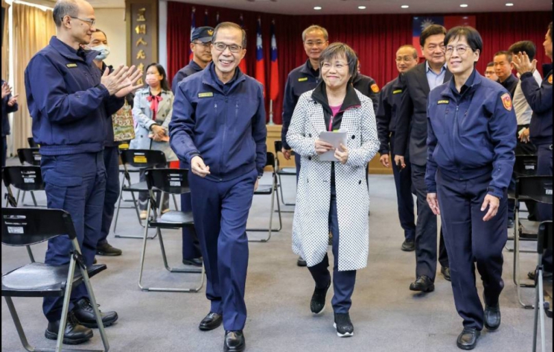 春安工作首日部長慰勉保五總隊勤務辛勞