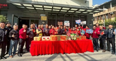 福馬平安過好年 中市消防局長孫福佑率團春節慰問 感謝消防、義消無私奉獻