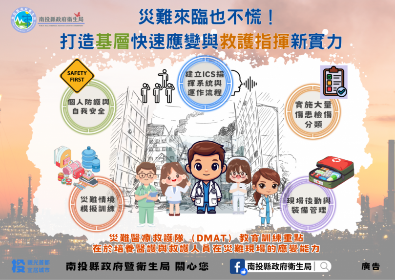 災難來臨也不慌！打造基層快速應變與救護指揮新實力