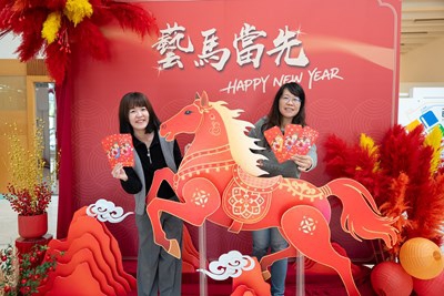馬年賀歲迎春！中市文化中心、市圖初四熱鬧開館　限量紅包福袋贈送市民