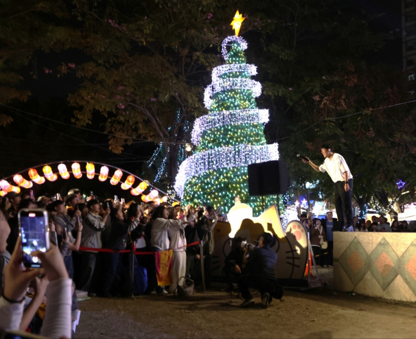 員林燈會熱鬧登場。（照片公所提供）