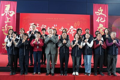 打造幸福城市新篇章400位藝文人士齊聚市府！台中新春團拜凝聚文化力量