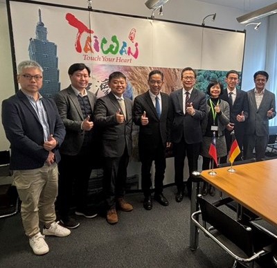 提升能見度 競爭力 中市經發局拜會駐德代表處 盼深化台德產業合作與城市交流