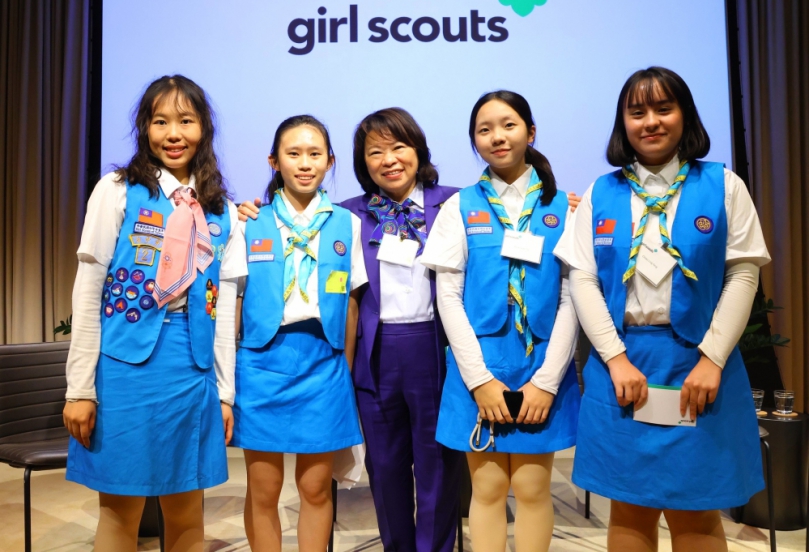 嘉義市長黃敏惠促成台美女童軍交流 STEM教育驚艷國際舞台！