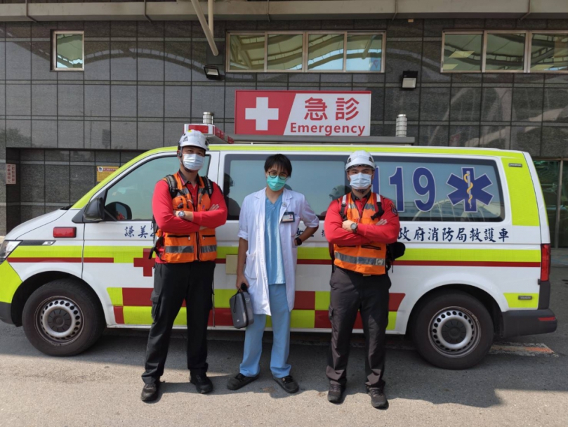 嘉義市消防局攜手嘉基 推動「提升救護效能暨EMTP-急診醫師雙軌共伴計畫 期能提升到院前(OHCA)康復出院率