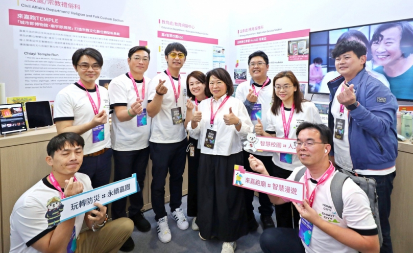 嘉義市「來嘉跑TEMPLE」計畫 「AI廟公」帶你跑廟參拜「講英語嘛也通」！