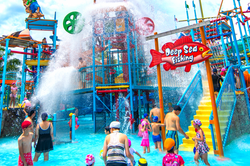 全台最早FUN水！ 劍湖山世界啟動兒童連假「水陸雙享」專案 對中車牌限時門票299元起 攜手手遊龍頭《決勝時刻M》共創跨界旅遊新體驗〜