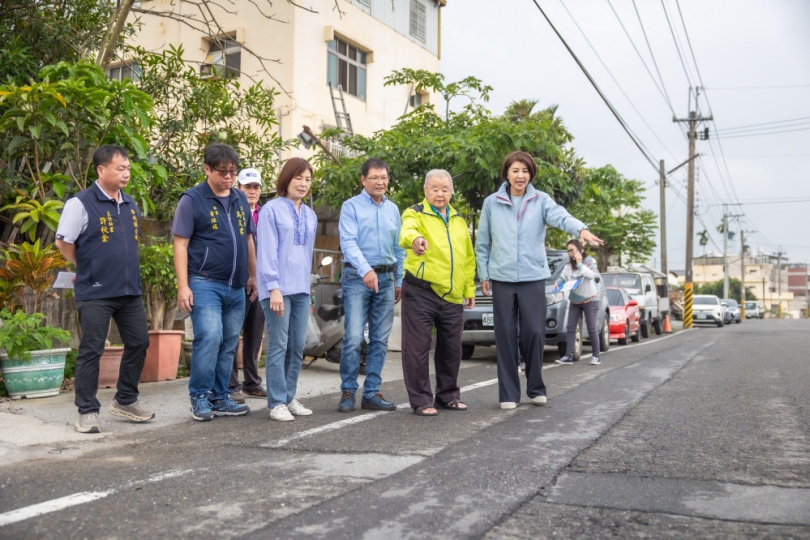 縣府投入逾2千5百萬　改善草屯道路及排水問題