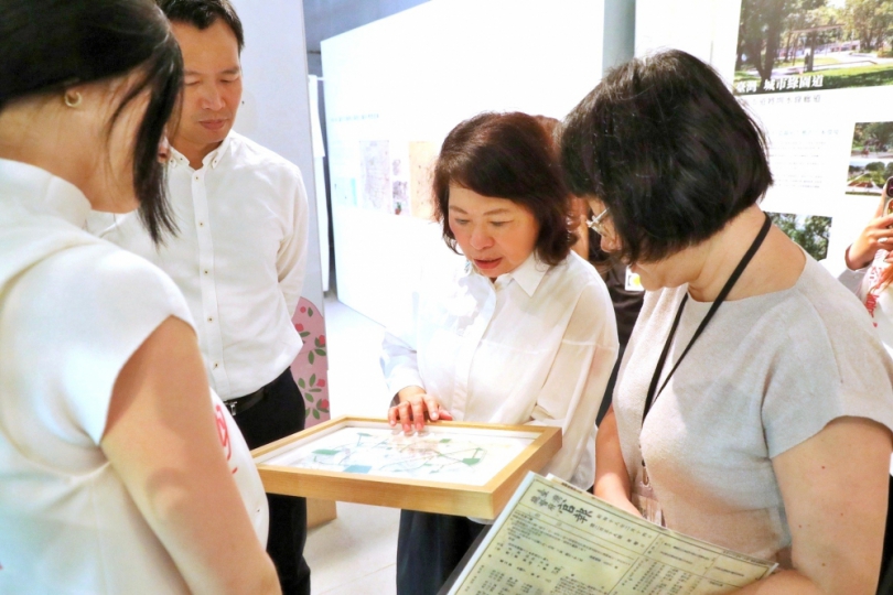 嘉義市西區大發展成果展亮相 以風廊串聯公園道完善宜居環境