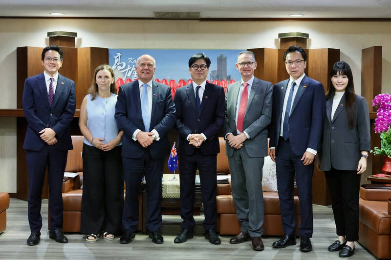 台灣天然氣重要供應國澳洲塔斯馬尼亞州財政廳長首訪高雄