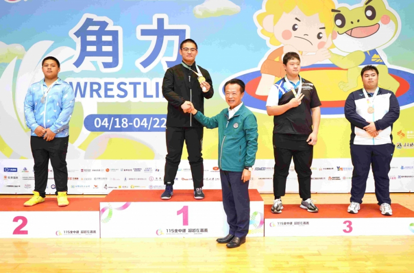 全中運角力戰火燃燒嘉義 地主首金引爆全場 狂掃獎牌點燃鬥魂！