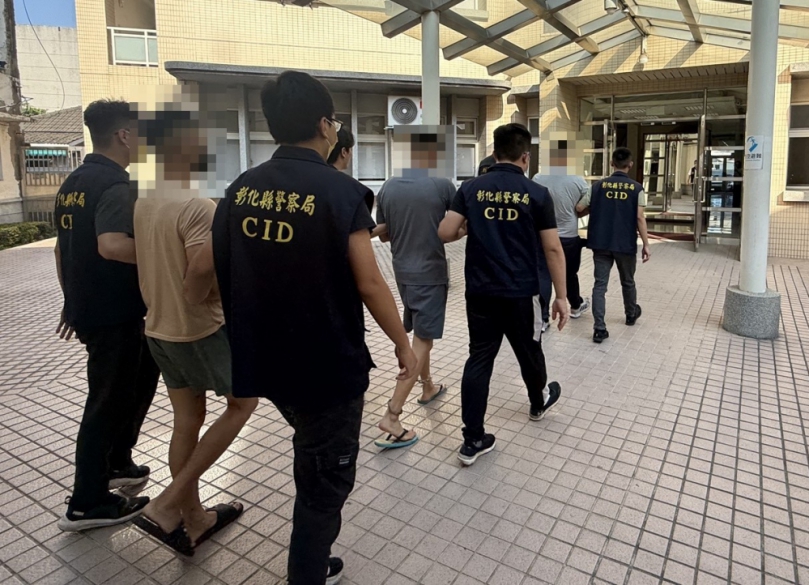 大甲媽祖遶境搶轎暴力惡行，彰化警方再移送3嫌犯。（照片警方提供）