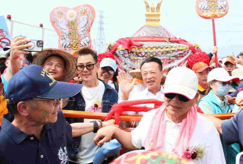 台中大甲媽祖遶境嘉義新港迎駕典禮 「善」的力量團結人心！