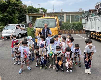 小小環保尖兵出任務 五權幼兒園參訪中市北區清潔隊