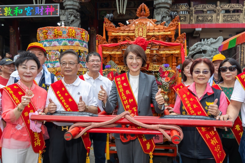敦和宮趙天君財神爺366年聖誕　許縣長為民祈福