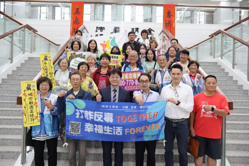 員永村社大師生35人參訪彰化地檢署。（照片彰檢提供）