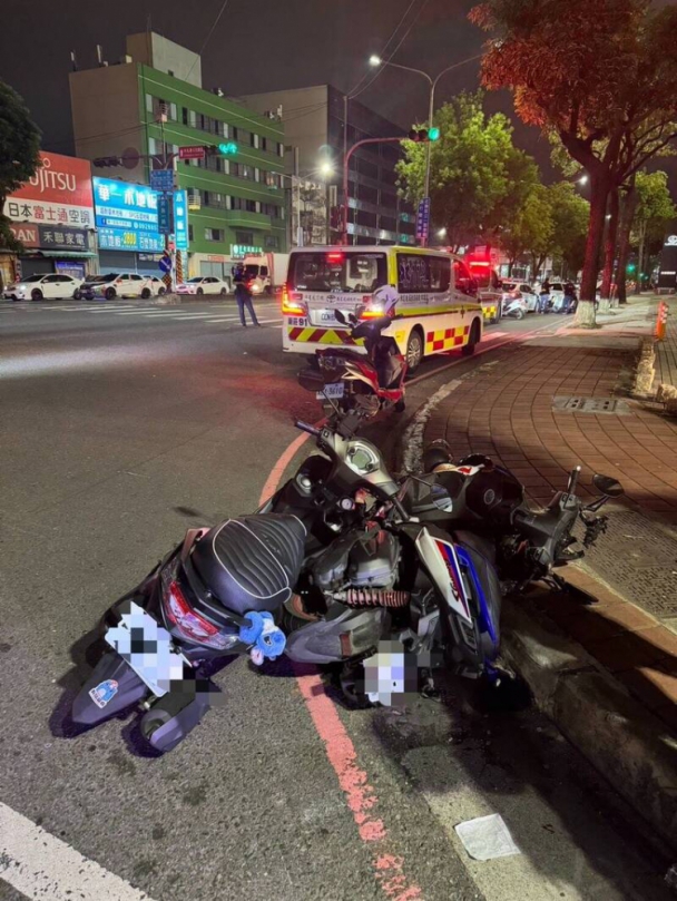 毒駕男拒檢逃逸高雄再傳一家4口遭衝撞釀3傷