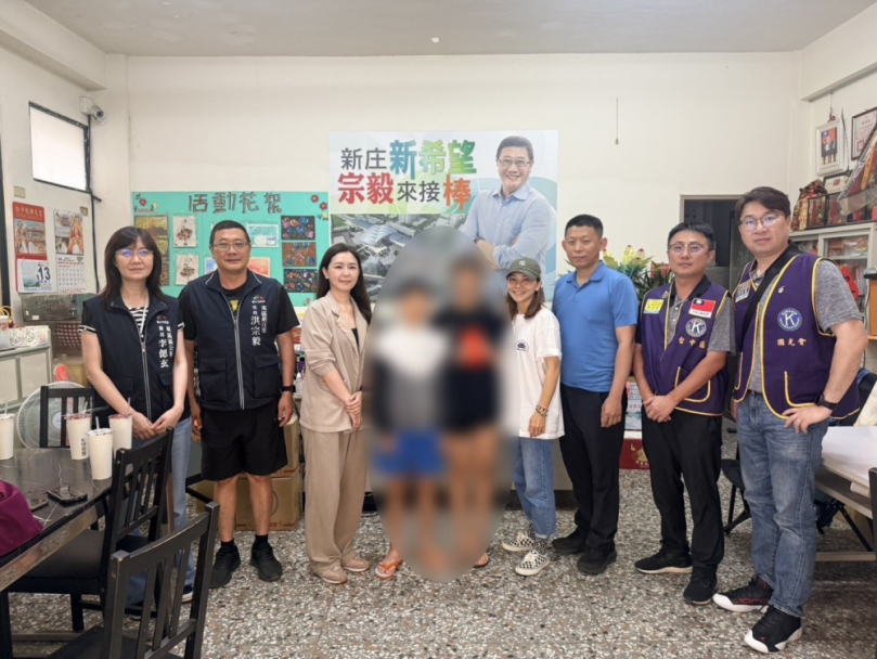 許逸維手滑心慈古道熱腸 關懷弱勢讓姊弟度過難關