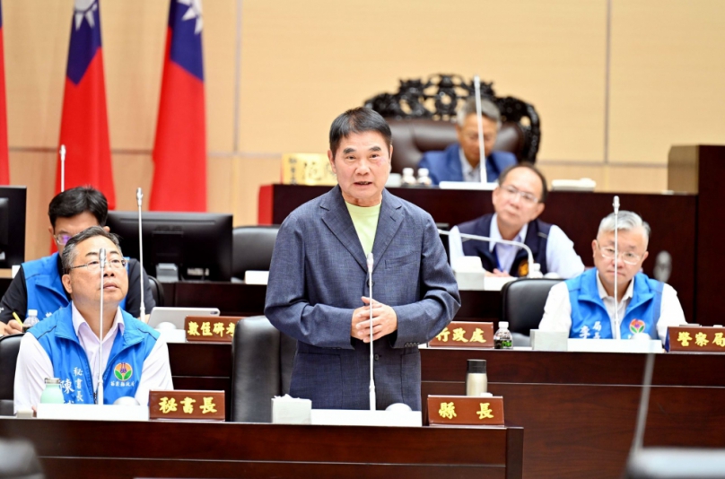 議員張顧礫、陳光軒、許櫻萍關切提高生育津貼進度 縣長鍾東錦：明年元旦起第二胎將提高至5萬