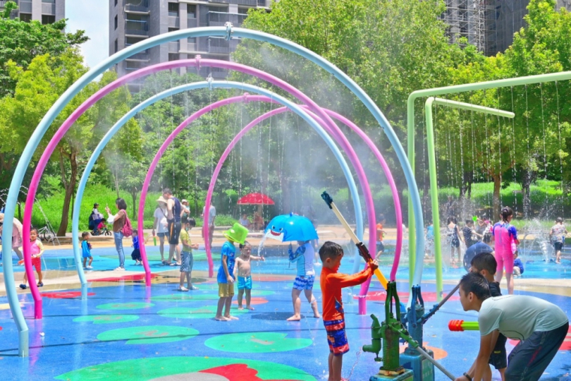 清涼一夏!中科公園戲水區7月4日-8月30日免費開放 陪孩子開心過暑假