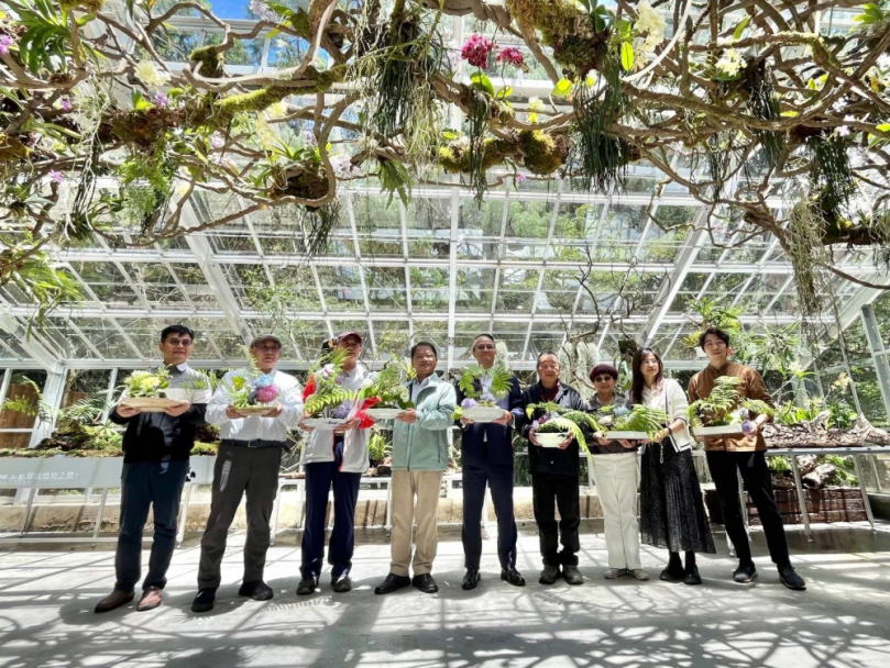 以高山植物藝術為核心的全新溫室展覽場 阿里山植物園溫室「浮光界」首度對外開放