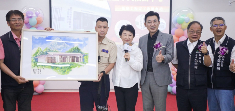 退役前留下珍貴禮物! 西屯替代役男譚宇倫揮灑藝術才華 為地方增添溫暖記憶