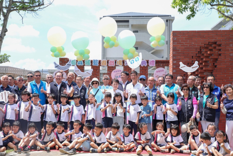 心靈饗宴！ 后里森林公園「搖籃遊戲場」啟用　盧秀燕市長：歡迎作伙來躺吊床、吹微風、享芬多精