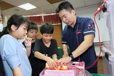 水里消防校園宣導止血救護