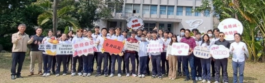 大學學測,彰化縣私立精誠中學應屆生成績相當優異。(照片精誠提供)