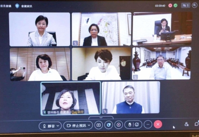 因應美國對等關稅 雲林縣長張麗善透過視訊參加中台灣治理平台 共同發表「7大聯合聲明」 呼籲中央協助企業、勞工紓困 保障農業等弱勢產業！