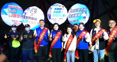 雲林縣長張麗善獻聲「防詐廣播」深入大街小巷！ 「打詐雲林隊」創意出擊守護鄉親財產〜