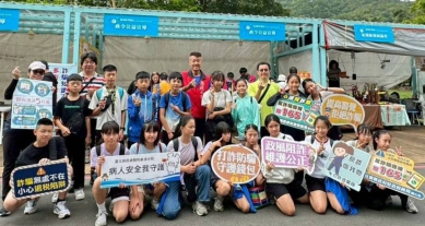 宣導「防災」「清廉」「反詐」 新北消防跨域宜蘭綠博寓教於樂！