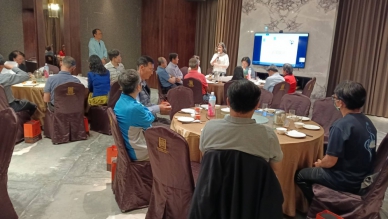 彰化縣教育會召開第27屆第5次理監事聯席會議。（照片記者林碧珠攝）