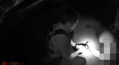 暗夜殺手｜陪同好友與前妻談判，遭砍腳部2人大量出血，花警緝兇！