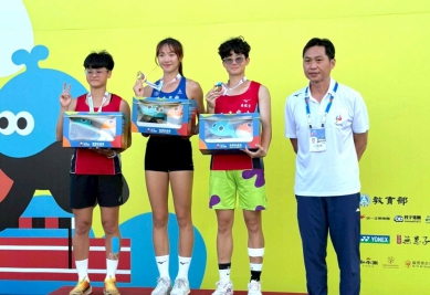 114全中運「雲林競艷 精彩無限」 高女撐竿跳高金銀銅全包 雲林縣代表隊累計已奪2金2銀12銅！