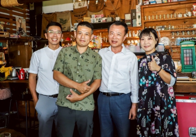 魚池變咖啡館！ 嘉義縣青創夫妻打造「魚罐頭咖啡館」吸引遊客朝聖！