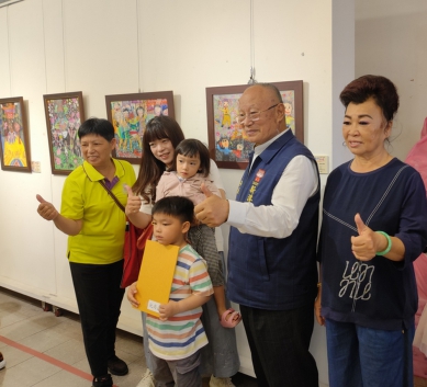 第四屆「新港媽祖心‧藝術國際情」繪畫徵圖 新港奉天宮藝窺新境頒獎展出