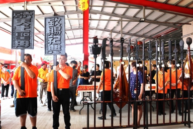 雲林六房天上聖母儀仗修復完成 清光緒15年執事牌重現百年風采！