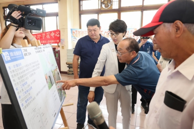 南投市外轆排水護岸及多處道路、排水溝老舊毀損 許縣長核定千萬經費改善