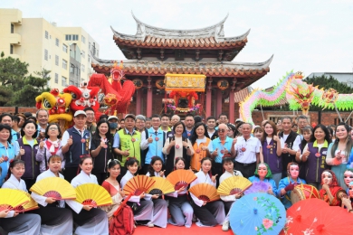 「2025年鹿港慶端陽、龍王祭」登場。（照片縣府提供）