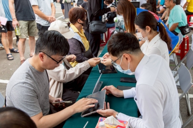 「生命之愛志工團」攜手善團締造紀錄！太平單日捐血335袋熱血沸騰