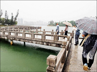 高市府將接管澄清湖優化行人步道