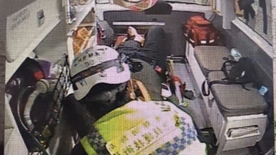 自撞護欄｜臺9線東里段，廂型車車毀人亡！