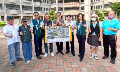 雲林立委劉建國力邀國土署長吳欣修會勘雲林道路工程 積極打造安全步行環境