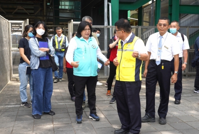 嘉義市立委王美惠會勘爭取一次到位！ 嘉義車站增設出口、便民及防護設施等〜