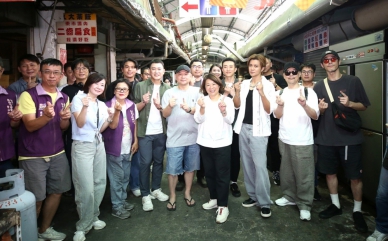 知名藝人王識賢、羅志祥等人現身嘉義市！ 市長黃敏惠親赴探班《我的網紅女兒》電影拍攝現場〜