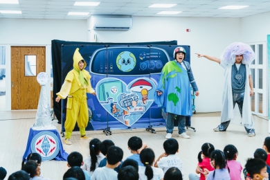 台電節電行動劇鳳山早療中心演出