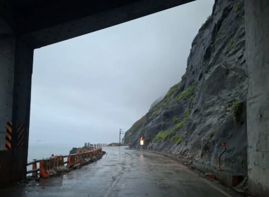 預判將有強降雨｜蘇花公路和仁至崇德路段，6/7日晚上不排除實施預警性封路。