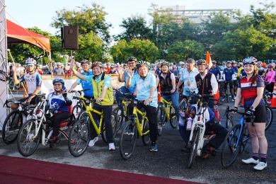 紫南宮99.9K環縣自行車挑戰　3,000車友熱力開騎